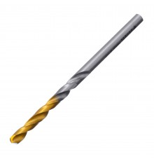Сверло спиральное по металлу 4 x 75 мм, Р6М5, Golden Tip  Denzel
