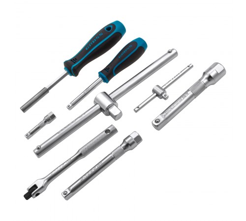 Набор инструментов, 1/2", 3/8", 1/4", CrV, 120 зубьев, 216 предметов Gross
Набор инструментов, 1/2", 3/8", 1/4", CrV, 120 зубьев, 216 предметов Gross