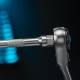 Набор торцевых головок, трещотка 120 зубьев, 1/4", CrV, 36 предметов Gross