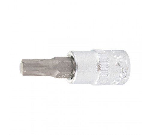 Головка с битой вставкой PZ1, квадрат 1/4, CrV Stels
