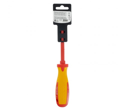 Отвертка Insulated, PH2 x 100 мм, CrMo, до 1000 В, двухкомпонентная рукоятка Matrix Professional
Отвертка Insulated, PH2 x 100 мм, CrMo, до 1000 В, двухкомпонентная рукоятка Matrix Professional