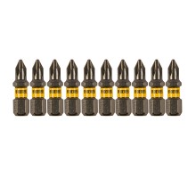 Бита PH1х25, сталь S2, шестигранный профиль, 10 шт. Е 6,3 Denzel

