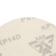 Диск шлифовальный под "липучку", KP14D, зернистость P 60, 25-Н, 125 мм, 5 шт, "БАЗ"
