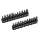 Набор инструментов, 1/4", 1/2", Cr-V, S2, усиленный кейс, 119 предметов Stels
