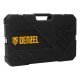 Набор инструментов, 1/2", 3/8", 1/4", CrV, S2, пластиковый кейс, 232 предмета Denzel
