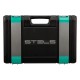 Набор инструментов, 1/2", 1/4", CrV, пластиковый кейс 76 предметов Stels
