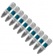 Бита РZ2 х 25, сталь S2, 10 шт. Gross
