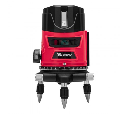 Лазерный уровень CRX-30G, 30 м, зеленый луч, батарейки, резьба 5/8" MTX
