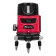 Лазерный уровень CRX-30G, 30 м, зеленый луч, батарейки, резьба 5/8" MTX

