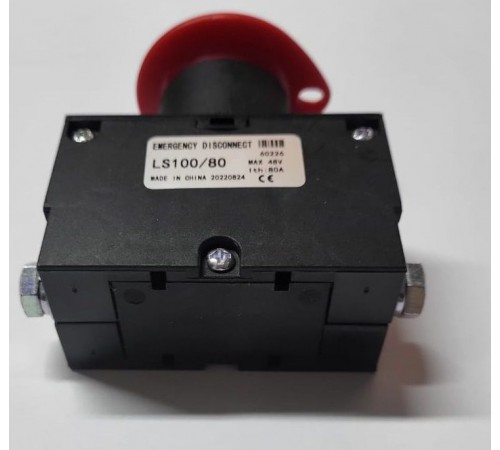 6 Аварийный выключатель для самоходной тележки EPT (Emergency Stop Switch 10301002) 6 Аварийный выключатель для самоходной тележки EPT (Emergency Stop Switch 10301002)