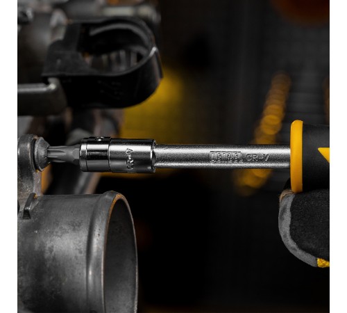 Набор инструментов, 1/2", 1/4", CrV, S2, пластиковый кейс, 64 предмета Denzel
Набор инструментов, 1/2", 1/4", CrV, S2, пластиковый кейс, 64 предмета Denzel