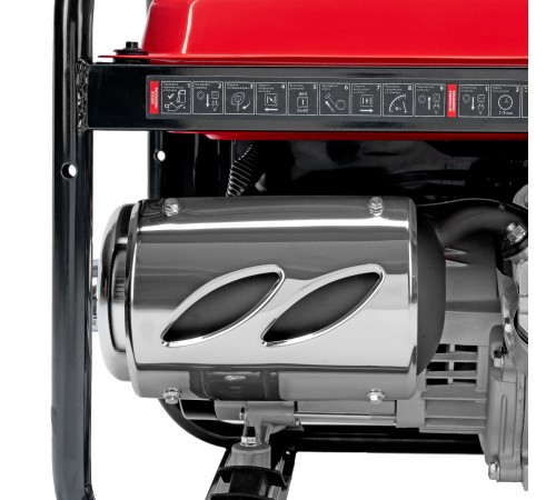 Генератор бензиновый RS-4000E, 3,3 кВт, 230В, электростартер MTX
