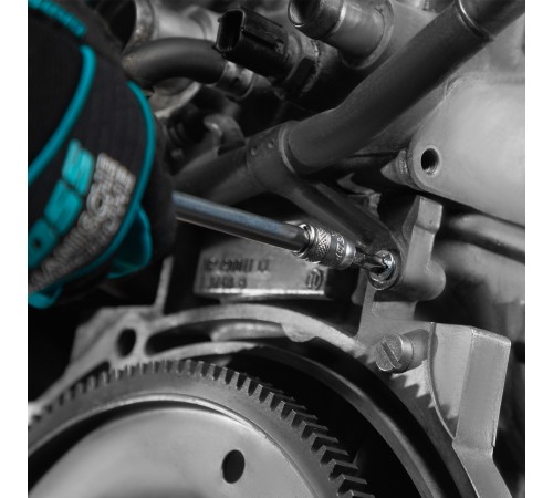 Набор инструментов, 1/4", CrV, 120 зубьев, 42 предмета Gross
