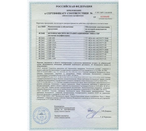 Бетоносмеситель СБР-120, 120 л, 0.7 кВт, 220 В
