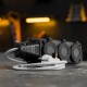 Шнур сетевой Energy Series, ПВС, 1,5 м, 3 x 1 мм, с неразборной вилкой, белый, Denzel