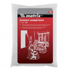 Пленка защитная, 4 х 5 м, 7 мкм, полиэтиленовая Matrix
