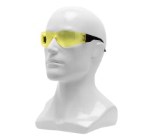 Очки защитные открытые, поликарбонатные, желтые ОЧК202 (0-13022)
