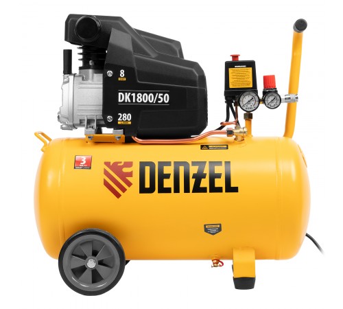 Компрессор воздушный DK1800/50, Х-PRO 1.8 кВт, 280л/мин, 50л Denzel
Компрессор воздушный DK1800/50, Х-PRO 1.8 кВт, 280л/мин, 50л Denzel