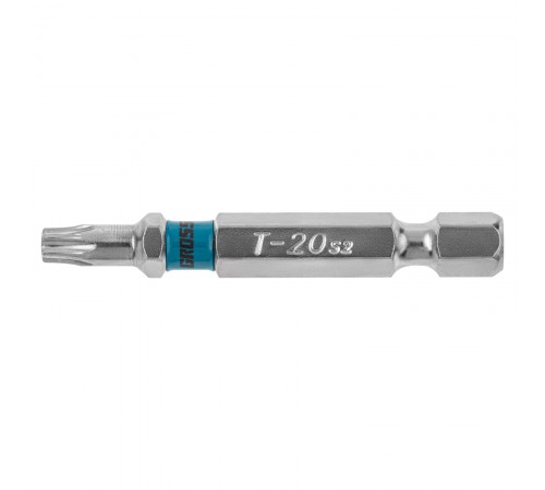 Бита Torx 20 х 50, сталь S2, 10 шт. Gross
Бита Torx 20 х 50, сталь S2, 10 шт. Gross