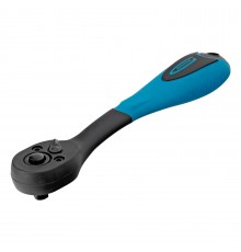 Ключ-трещотка 1/4", CrV, 72 зуба, с быстрым сбросом Gross
