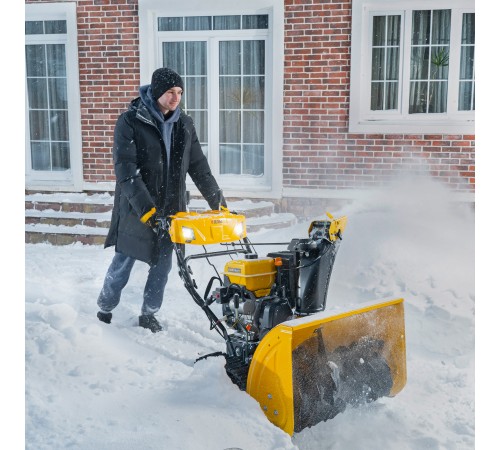Бензиновая снегоуборочная машина SBL 711DT PRO, 420cc, гусеницы, эл.старт, блок. дифф. Denzel
Бензиновая снегоуборочная машина SBL 711DT PRO, 420cc, гусеницы, эл.старт, блок. дифф. Denzel