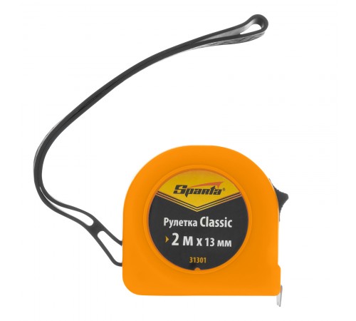 Рулетка Classic,2 м х 13 мм,пластиковый корпус Sparta
Рулетка Classic,2 м х 13 мм,пластиковый корпус Sparta
