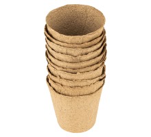 Горшочек для рассады, 110 х 100 мм, торфяной, 10 шт,
