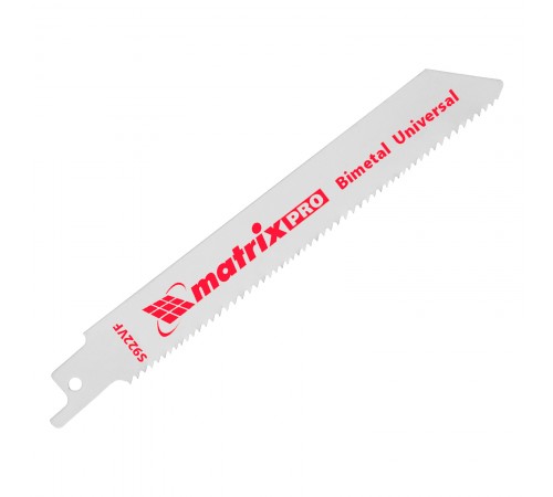 Полотна универсальные для сабельной пилы S922VF, 125/1.8-2.5 мм, Bimetal, 2 шт, Pro Matrix
Полотна универсальные для сабельной пилы S922VF, 125/1.8-2.5 мм, Bimetal, 2 шт, Pro Matrix