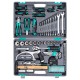 Набор инструментов, 1/2", 1/4", CrV, пластиковый кейс 98 предметов Stels
