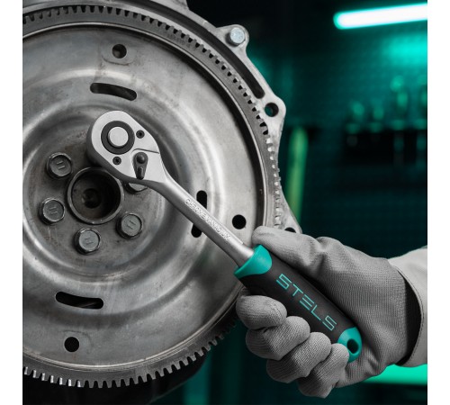 Набор инструментов, 1/2", CrV, пластиковый кейс 31 предмет Stels
