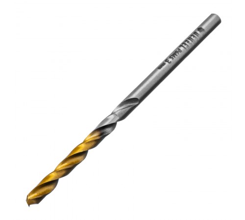 Сверло спиральное по металлу 3 x 60 мм, Р6М5, Golden Tip , 2шт. Denzel
Сверло спиральное по металлу 3 x 60 мм, Р6М5, Golden Tip , 2шт. Denzel