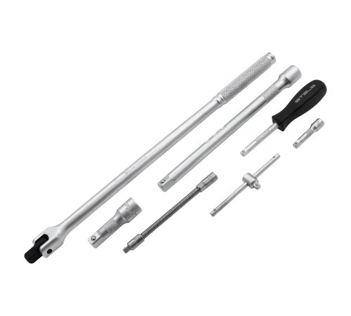 Набор инструментов, 1/4", 1/2", Cr-V, S2, усиленный кейс, 119 предметов Stels
