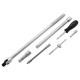 Набор инструментов, 1/4", 1/2", Cr-V, S2, усиленный кейс, 119 предметов Stels
