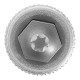 Головка с битой вставкой T10, квадрат 1/4, CrV Stels
