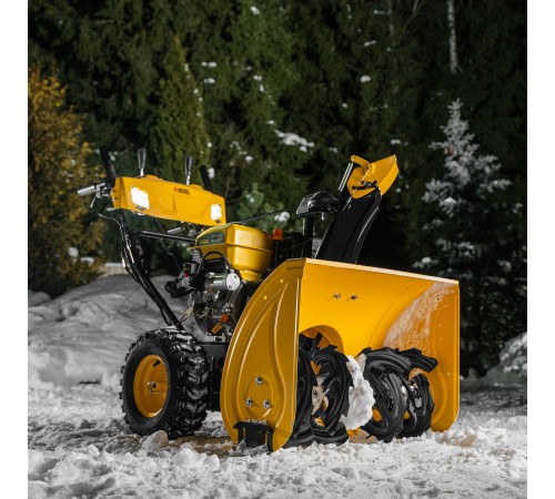 Бензиновая снегоуборочная машина SBL 711D PRO, 302cc, эл.старт, фара, обогрев, блок. дифф. Denzel
Бензиновая снегоуборочная машина SBL 711D PRO, 302cc, эл.старт, фара, обогрев, блок. дифф. Denzel