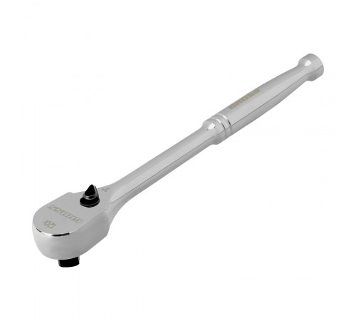 Ключ-трещотка 1/2", CrV, 120 зубьев, цельнометаллический, хром Gross
Ключ-трещотка 1/2", CrV, 120 зубьев, цельнометаллический, хром Gross