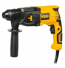 Перфоратор электрический RH-650-18, SDS-plus, 650 Вт, 2.0 Дж, 3 плюс 1 режим Denzel
