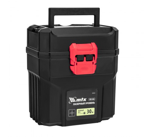 Лазерный уровень CRX-30G, 30 м, зеленый луч, батарейки, резьба 5/8" MTX
