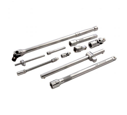 Набор инструментов, 1/4", 1/2", CrV, 120 зубьев, 115 предметов Gross
