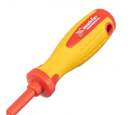 Отвертка Insulated, PH0 x 75 мм, CrMo, до 1000 В, двухкомпонентная рукоятка Matrix Professional
Отвертка Insulated, PH0 x 75 мм, CrMo, до 1000 В, двухкомпонентная рукоятка Matrix Professional