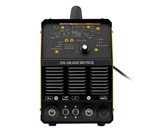 Аппарат инвертор. аргонодуговой сварки ITIG-200 ACDC Mix Pulse, 200 А, ПВ 60% Denzel
Аппарат инвертор. аргонодуговой сварки ITIG-200 ACDC Mix Pulse, 200 А, ПВ 60% Denzel