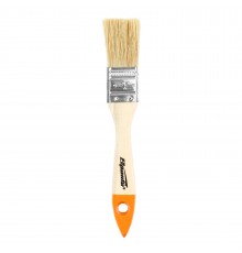 Кисть плоская Slimline 1" (25 мм) натуральная щетина, деревянная ручка Sparta
