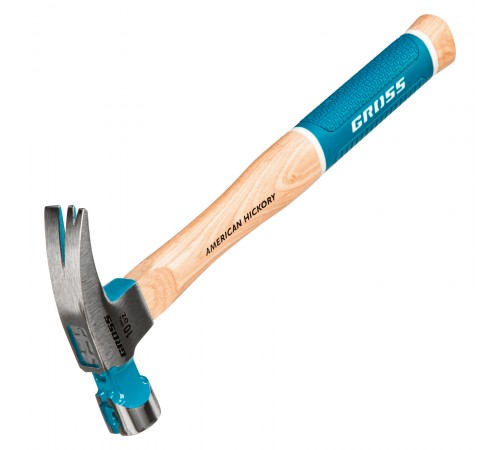 Молоток-гвоздодер, 280 г, угол 75, магнит, обрезиненная рукоятка American hickory GROSS
Молоток-гвоздодер, 280 г, угол 75, магнит, обрезиненная рукоятка American hickory GROSS