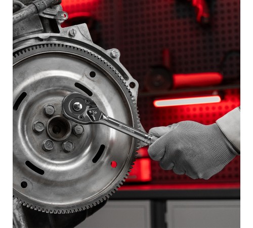 Ключ-трещотка 1/2", CrV, 45 зубьев, с быстрым сбросом, цельнометаллический, хром Matrix
Ключ-трещотка 1/2", CrV, 45 зубьев, с быстрым сбросом, цельнометаллический, хром Matrix