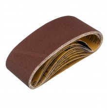 Лента абразивная бесконечная, P 120, 100 х 610 мм, 10 шт Matrix
