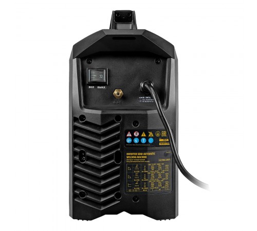 Аппарат инвертор. полуавтомат. сварки MultiMIG-200DP Synergy Double Pulse, 200 А, ПВ 80% Denzel
Аппарат инвертор. полуавтомат. сварки MultiMIG-200DP Synergy Double Pulse, 200 А, ПВ 80% Denzel