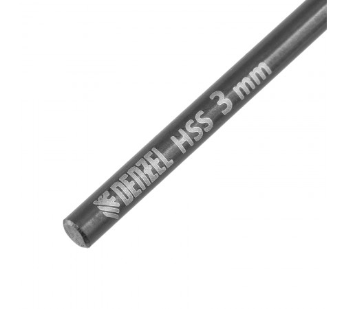 Сверло по металлу, 3 мм, HSS-Tin, Golden Tip, 10 шт. Denzel
Сверло по металлу, 3 мм, HSS-Tin, Golden Tip, 10 шт. Denzel