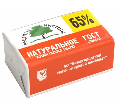 Мыло хозяйственное, 65%, 200 гр, НМЖК
Мыло хозяйственное, 65%, 200 гр, НМЖК