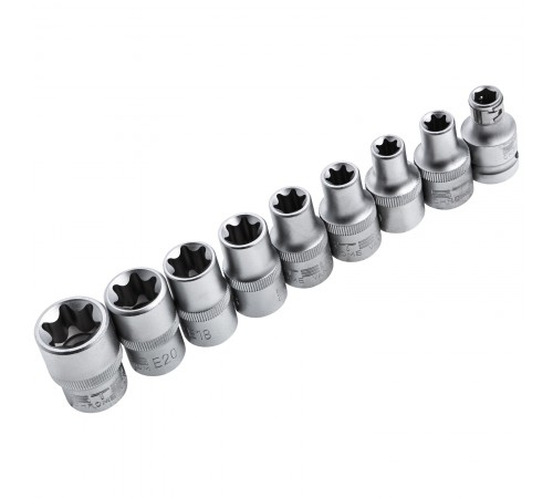 Набор инструментов 1/2", 1/4", CrV, 12 гранные головки, пластиковый кейс, 109 предмета Stels
