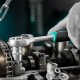 Набор торцевых головок, 1/4", головки 4 - 13 мм, с трещот. ключом, CrV,11 предметов Stels